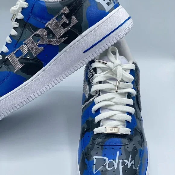 Shoes | Young Dolph Blinged Out Forces | Poshmark display picture 1